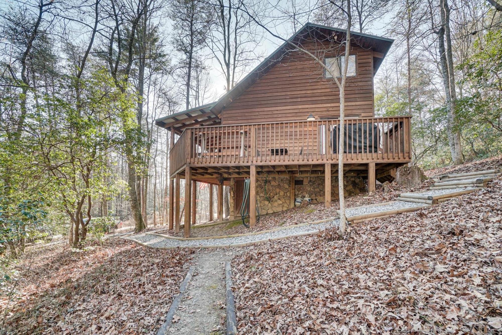 Sautee Nacoochee Mtn Paradise With Spacious Deck! Eksteriør bilde